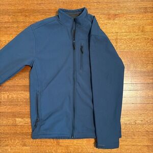 Red Head Brand Co. Mens Full Zip Softshell Jacket‎ - Blue Medium
